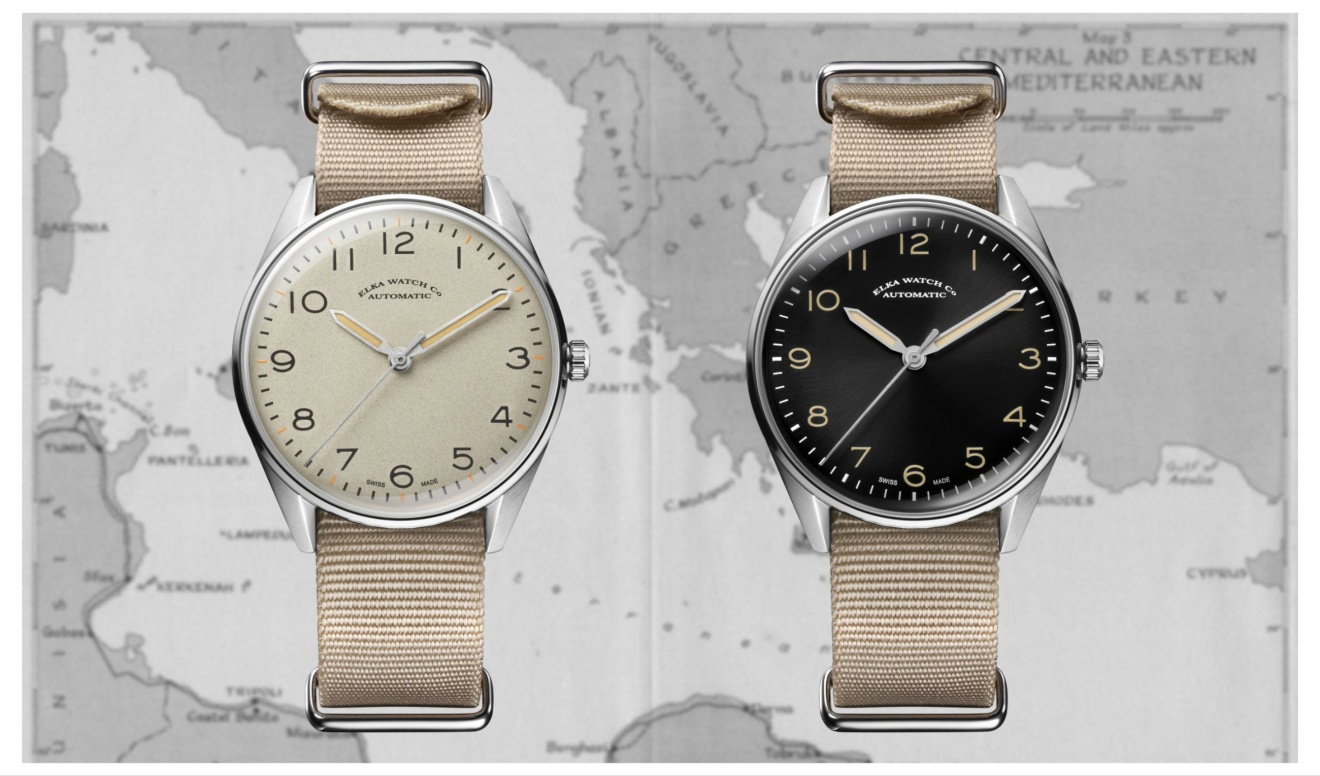 Elka N-Series 36 Field Watch & D-Series 36 Classic — 2